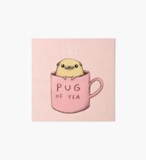 Lámina de exposición Pug de té