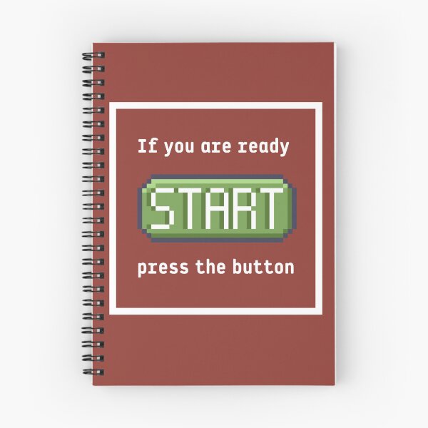 Item preview, Press the start button (frame)  - Retro gaming experience  - Text based design - White text designed and sold by Nemesiscrowd.