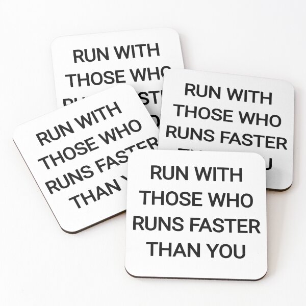 Item preview, Run with those who runs faster than you designed and sold by Itaxi.