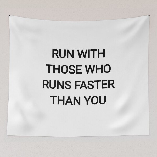 Item preview, Run with those who runs faster than you designed and sold by Itaxi.