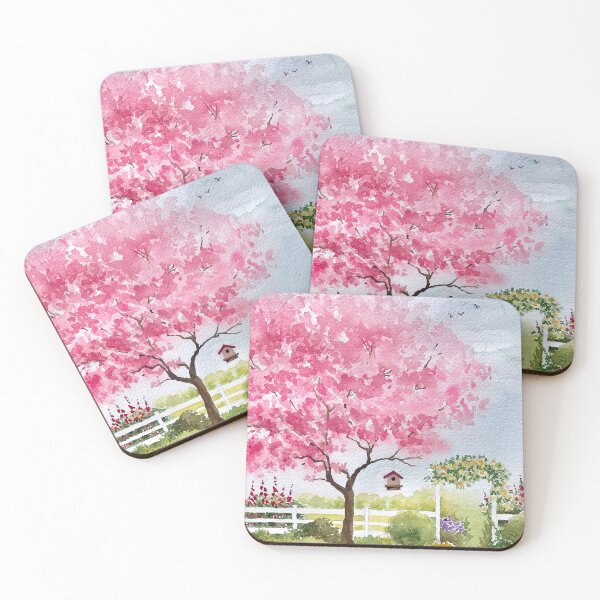 Item preview, Spring Garden Watercolor designed and sold by KimberlyShawArt.