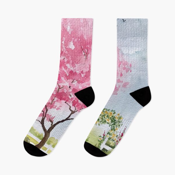 Item preview, Spring Garden Watercolor designed and sold by KimberlyShawArt.
