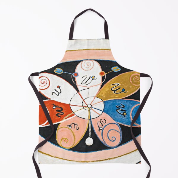 Item preview, Hilma Af Klint Evolution No. 15 Seven-Pointed Star Series Abstract Spiritual Occult Painting designed and sold by AesthetesLegacy.