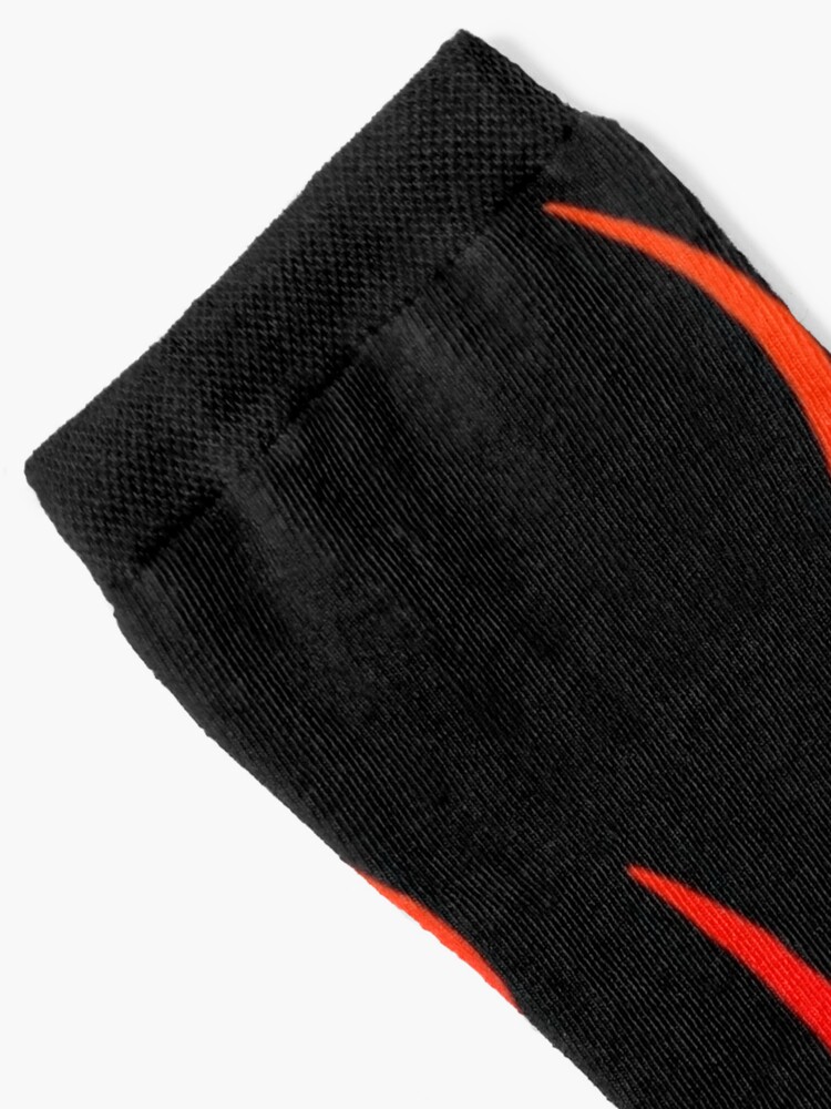 Flame Logo Custom Sock