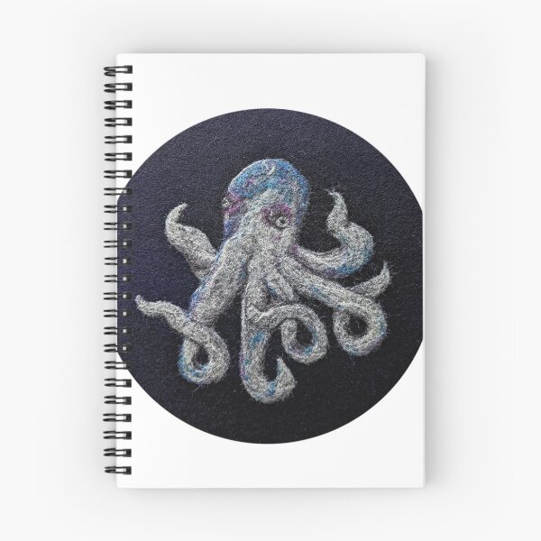 Item preview, Octopus, Wool Painting designed and sold by MtnAshFiberArts.