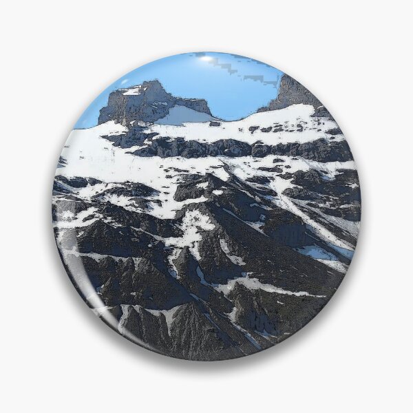 Item preview, Joch Pass Italian Alps Landscape Design Painting  designed and sold by randomtdesigns.