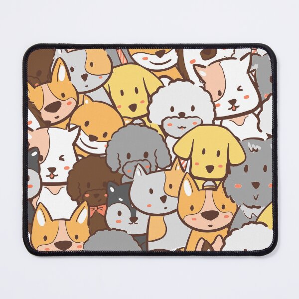 Item preview, Cute Puppies Pattern Print designed and sold by Arte Para Rebaja.