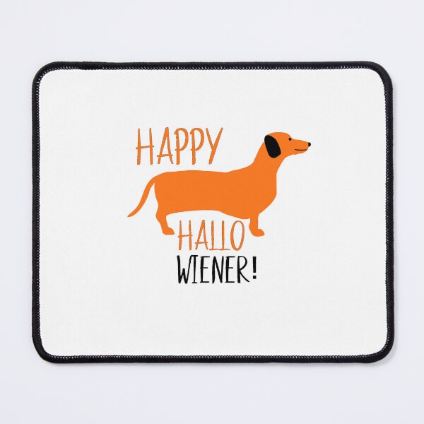 Item preview, Happy Hallo-Wiener Dachshund Halloween designed and sold by 8PawsStudio.