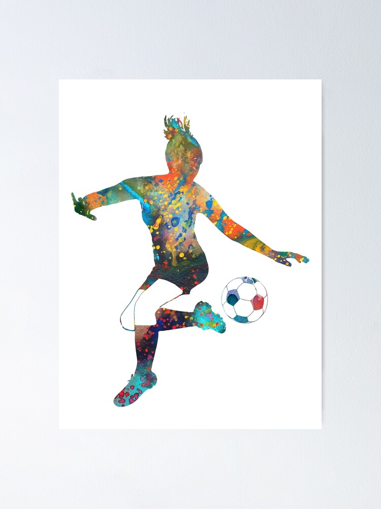 Female Soccer Player | Poster
