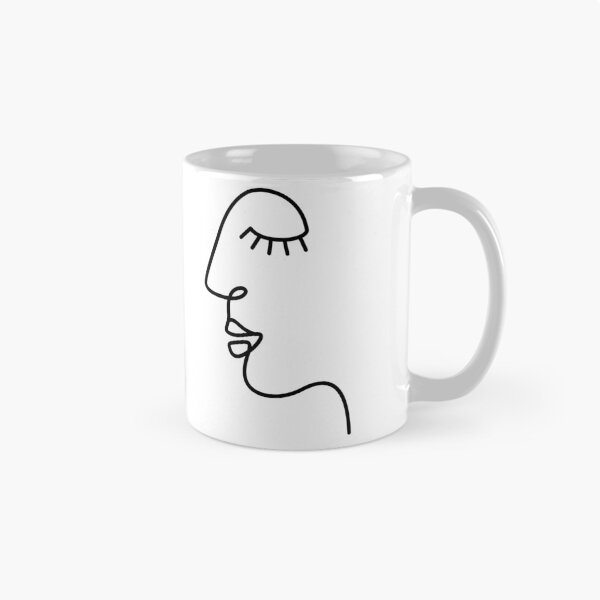 Item preview, Ethnic Woman One Line Art Modern Minimalism / white designed and sold by SoccaTamam.