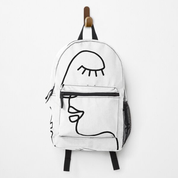 Item preview, Ethnic Woman One Line Art Modern Minimalism / white designed and sold by SoccaTamam.