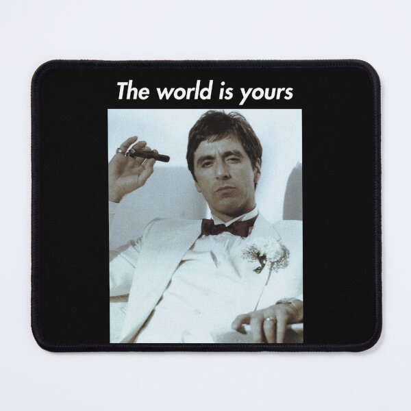 Item preview, The World is yours Scarface designed and sold by SoftyPinkyShop.