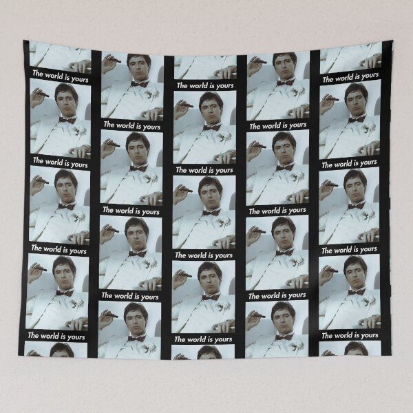 Item preview, The World is yours Scarface   designed and sold by SoftyPinkyShop.