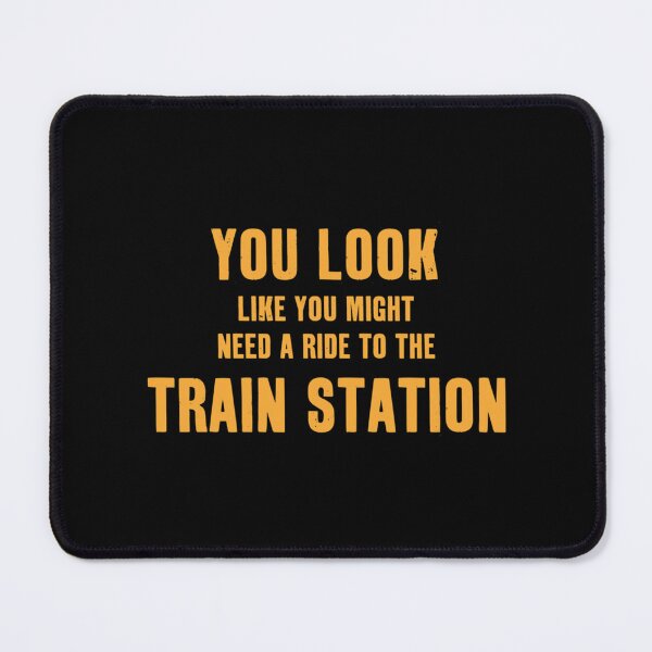 Item preview, Train Station Yellowstone   designed and sold by SoftyPinkyShop.