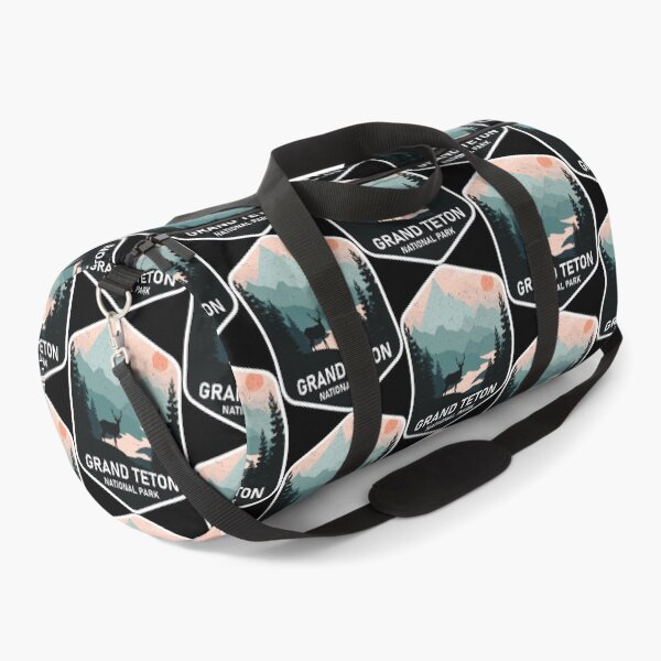 Item preview, Vintage Grand Teton National Park Deer Mountains Souvenir designed and sold by SoftyPinkyShop.