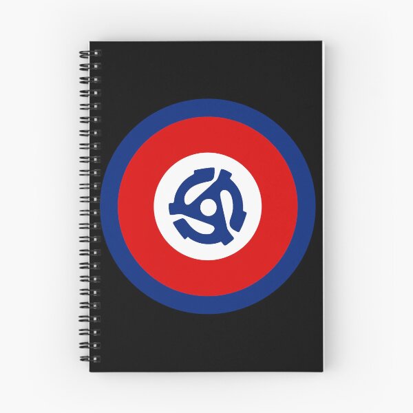 Item preview, 45RPM Record adapter, retro roundel design designed and sold by ModSupporters.