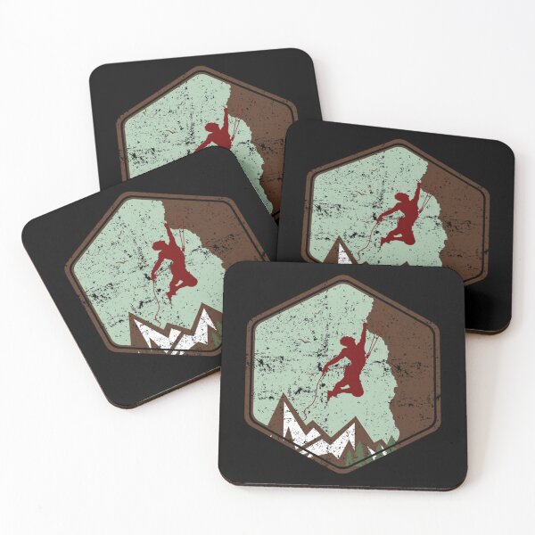 Item preview, Vintage Rock Climbing Badge Logo   designed and sold by SoftyPinkyShop.