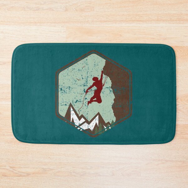 Item preview, Vintage Rock Climbing Badge Logo   designed and sold by SoftyPinkyShop.