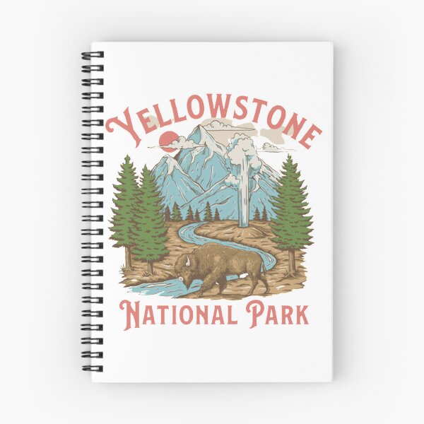 Item preview, Vintage Yellowstone National Park Retro 80s Mountains  Tee Gifts   designed and sold by SoftyPinkyShop.