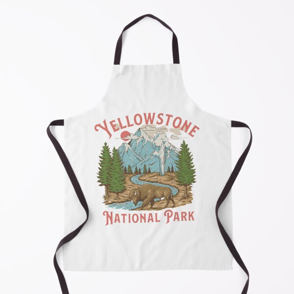 Item preview, Vintage Yellowstone National Park Retro 80s Mountains Tee Gifts designed and sold by SoftyPinkyShop.