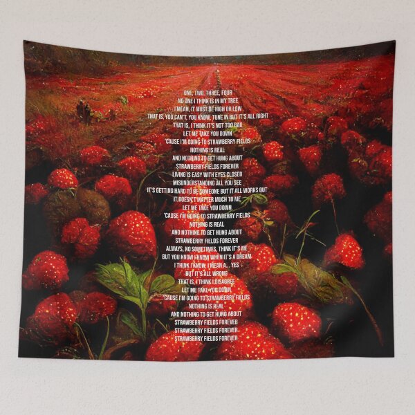 Item preview, Strawberry Fields Forever designed and sold by XanaduTheater.