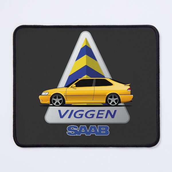Item preview, SAAB Viggen Yellow Illustration designed and sold by blackdogshop.