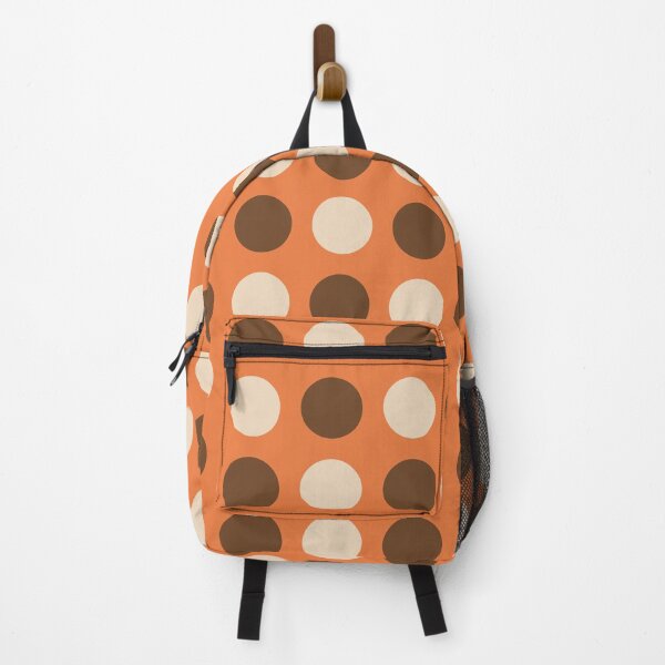 Artikelvorschau, Polka Dots Brown Orange and Beige entworfen und verkauft von tonymagnerart.
