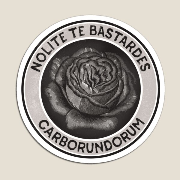 Aperçu de l'œuvre Nolite te bastardes carborundorum créée et vendue par directdesign.