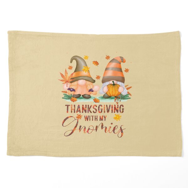 Thanks Giving with My Gnomies Pet Blanket