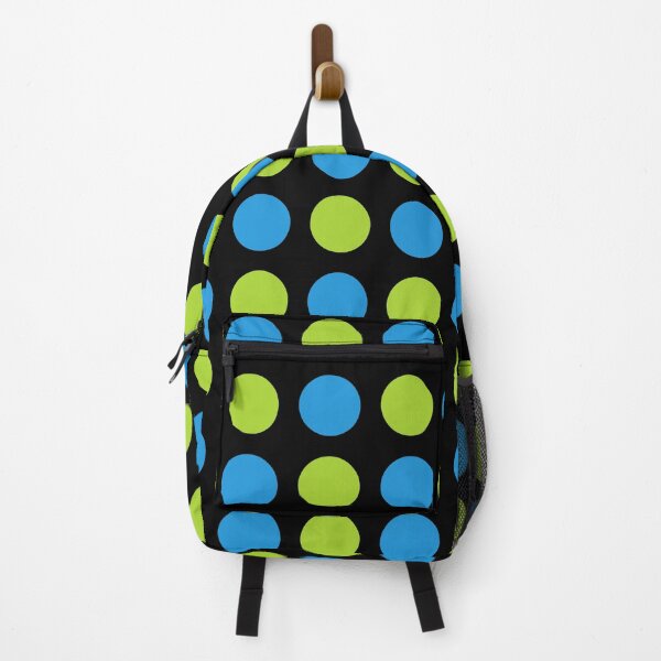 Artikelvorschau, Polka Dots Black Blue and Green entworfen und verkauft von tonymagnerart.