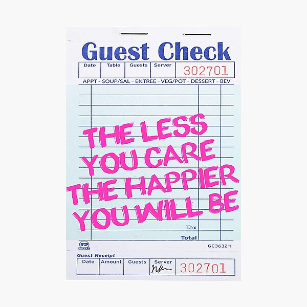 Item preview, happier - GUEST CHECK @NIKKISBLING_ designed and sold by nicolekap29.