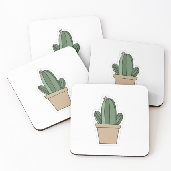 Item preview, Hand painted Watercolor Cactus in Terracotta pot Sticker designed and sold by Stevenobinsun.