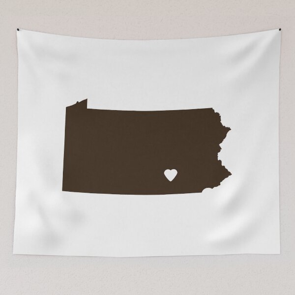 Item preview, Pennsylvania Love in Coffee designed and sold by Maren Misner.