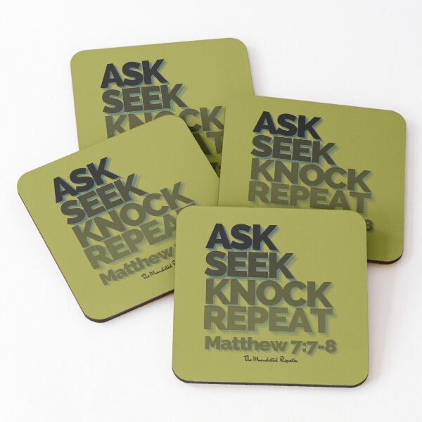 Item preview, Ask Seek, Knock Repeat -  Chrysolite designed and sold by TheReporter1.