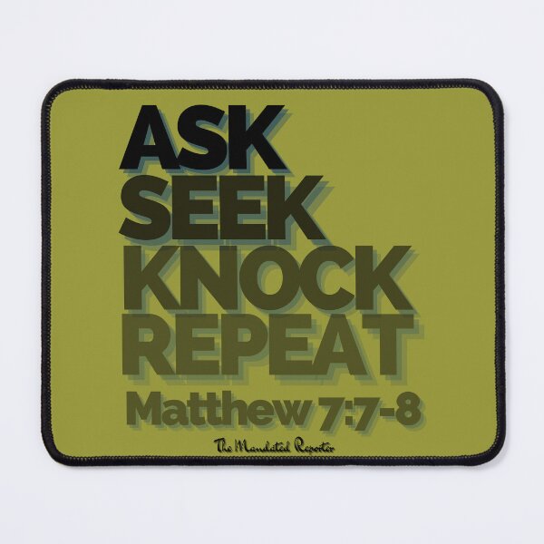 Item preview, Ask Seek, Knock Repeat -  Chrysolite designed and sold by TheReporter1.