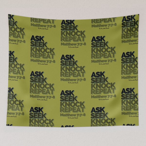 Item preview, Ask Seek, Knock Repeat -  Chrysolite designed and sold by TheReporter1.
