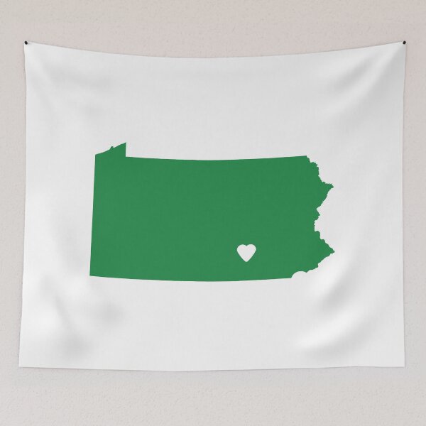 Item preview, Pennsylvania Love in Green designed and sold by Maren Misner.