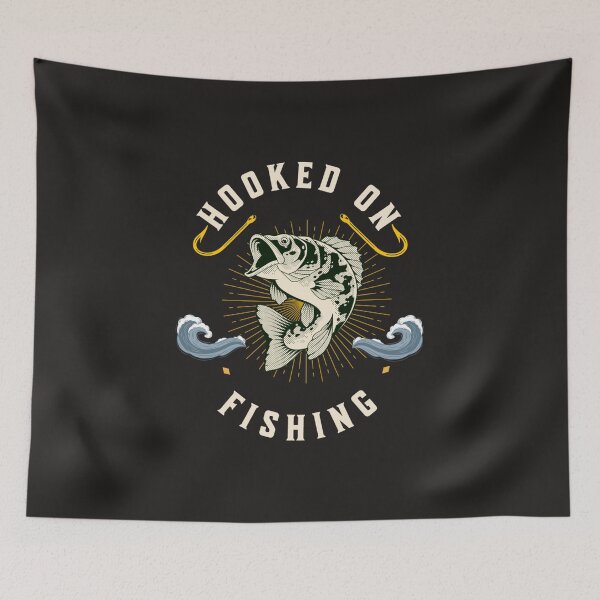 Item preview, Hooked on Fishing designed and sold by rbtee8.