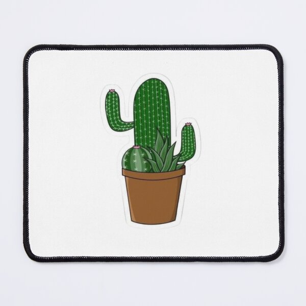 Item preview, Hand painted Watercolor Cactus in Terracotta pot Sticker designed and sold by Stevenobinsun.