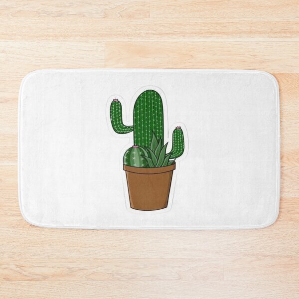 Item preview, Hand painted Watercolor Cactus in Terracotta pot Sticker designed and sold by Stevenobinsun.