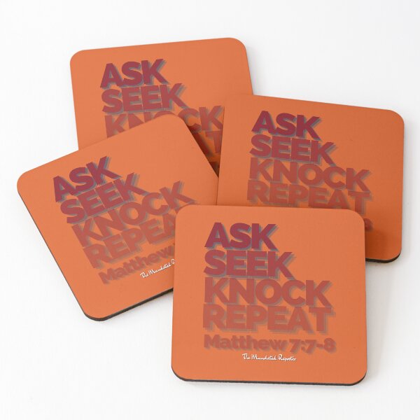 Item preview, Ask Seek, Knock Repeat -  Jacinth designed and sold by TheReporter1.