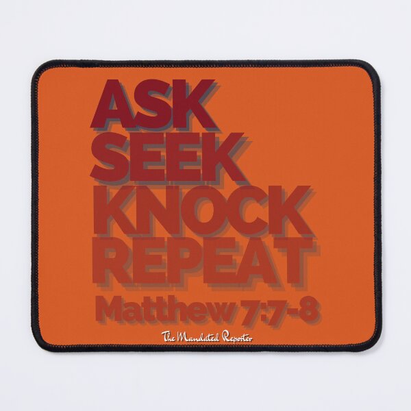 Item preview, Ask Seek, Knock Repeat - Jacinth designed and sold by TheReporter1.