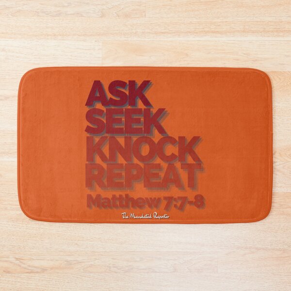 Item preview, Ask Seek, Knock Repeat -  Jacinth designed and sold by TheReporter1.