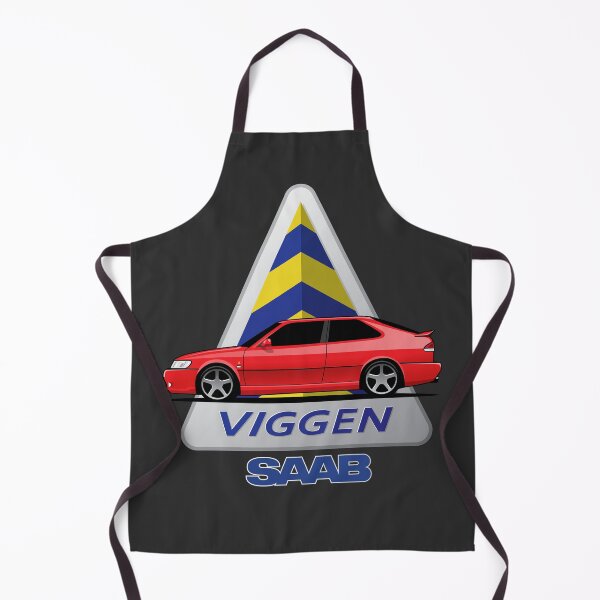 Item preview, SAAB Viggen Red Illustration designed and sold by blackdogshop.