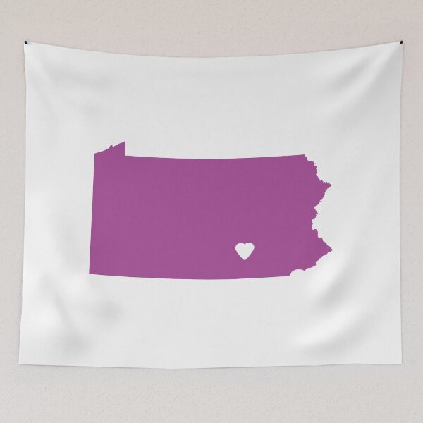 Item preview, Pennsylvania Love in Purple designed and sold by Maren Misner.