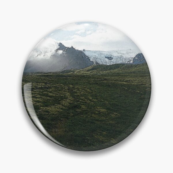 Item preview, Iceland Glacier Landscape Design Painting  designed and sold by randomtdesigns.