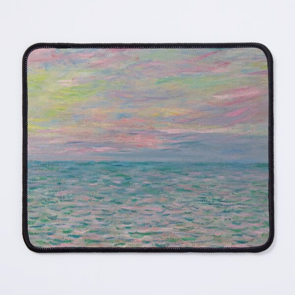 Artikelvorschau, Sonnenuntergang bei Pourville, offenes Meer von Claude Monet entworfen und verkauft von Vintage Wall Art.