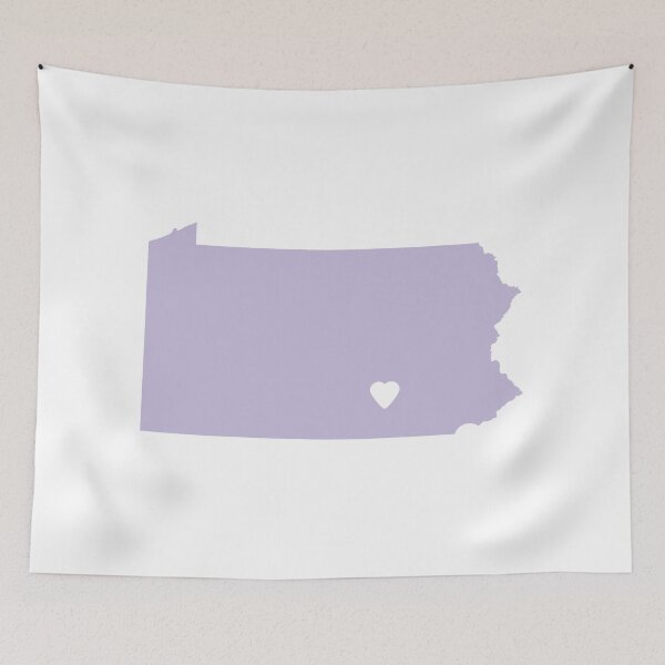 Item preview, Pennsylvania Love in Lilac designed and sold by Maren Misner.