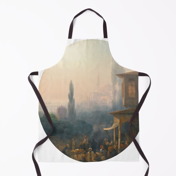 Item preview, A Market Scene In Constantinople, With The Hagia Sophia Beyond- Ivan Konstantinovich Aivazovsky designed and sold by TeeARTHY.