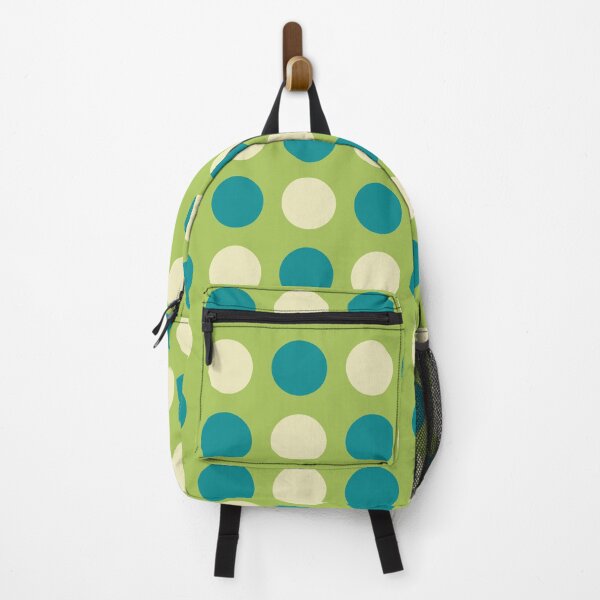 Aperçu de l'œuvre Polka Dots Green Blue and Beige créée et vendue par tonymagnerart.